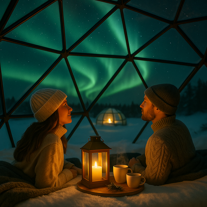 Aurora Dome Experience – One Night Under the Northern Lights